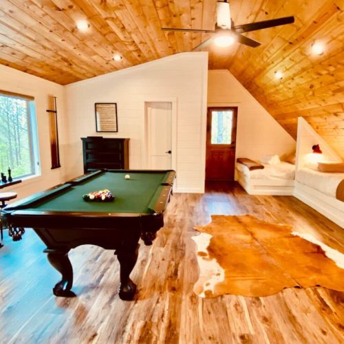 Enjoy a family game of pool!