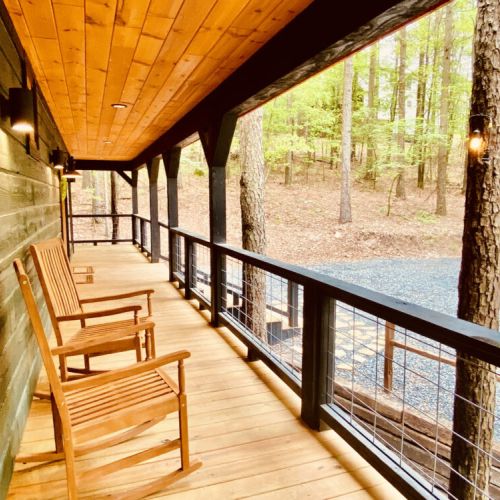Another angle of wrap around porch