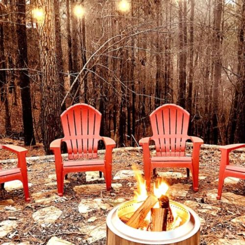 Firepit with Solo Stove!