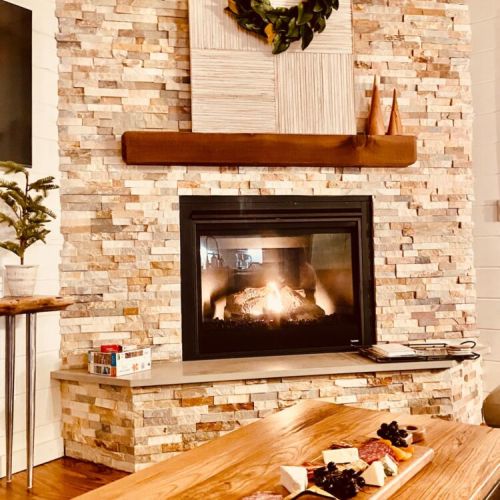 Enjoy a Charcuterie Board in front of the fireplace!