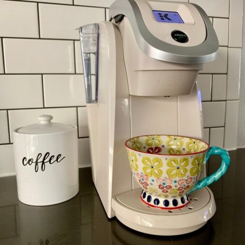 Keurig coffee for those early mornings.